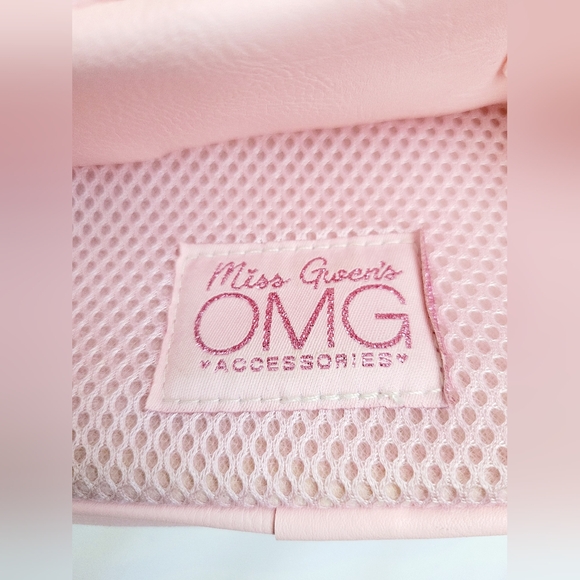 OMG Miss Gwen Unicorn Small/Mini Backpack Glitter Pink 9"×10"×3" - Picture 7 of 15